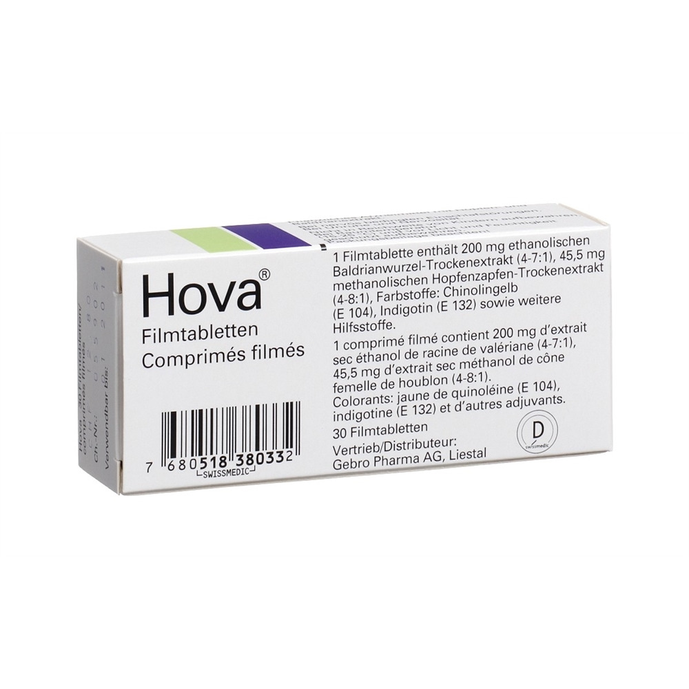HOVA Filmtabl Blist 30 Stk
