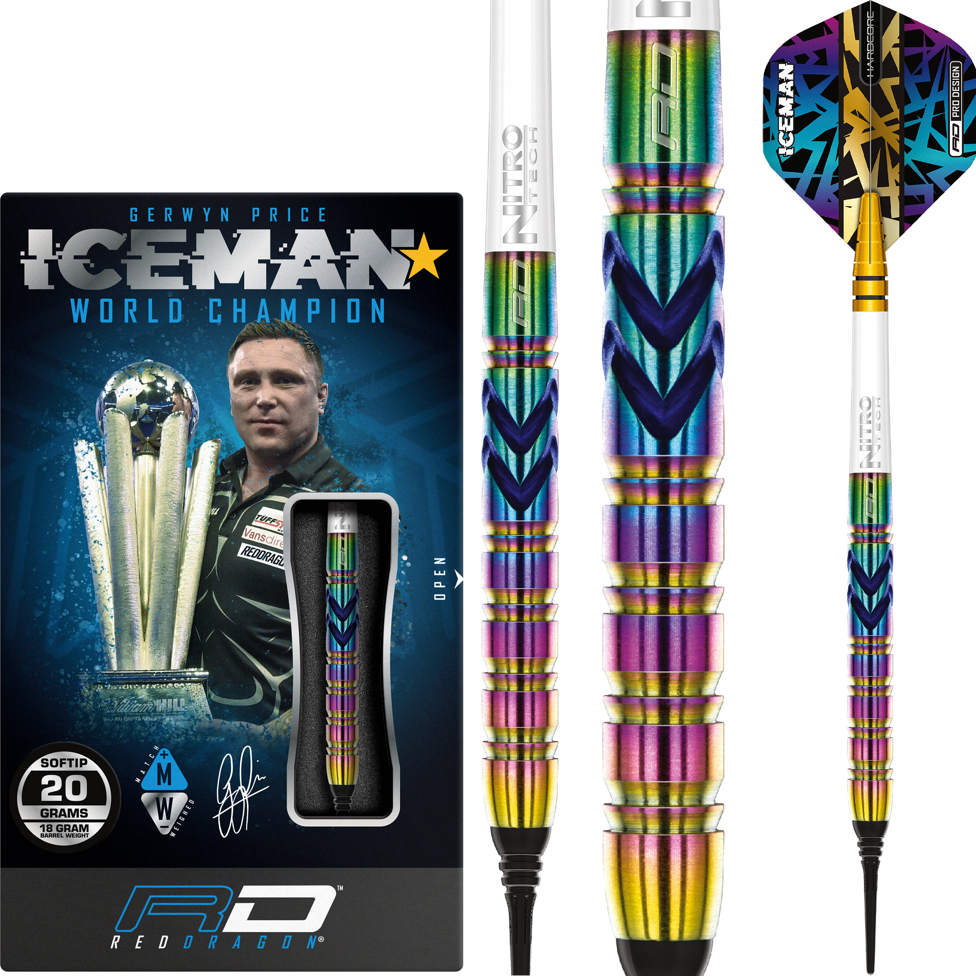 Red Dragon - Gerwyn Price Ionic - Softdart