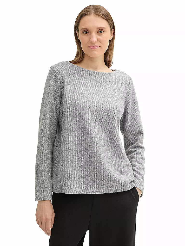 TOM TAILOR Sweater grau