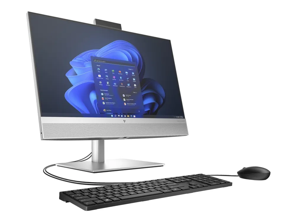 HP EliteOne 840 G9 - Alt-i-én Core i5 13500 / op til 4.8 GHz - RAM 16 GB - SSD 256 GB - NVMe - UHD Graphics 770 - Gigabit Ethernet, IEEE 802.11ax (Wi-Fi 6E), Bluetooth 5.3 - Win 11 Pro - skærm: LED 23.8