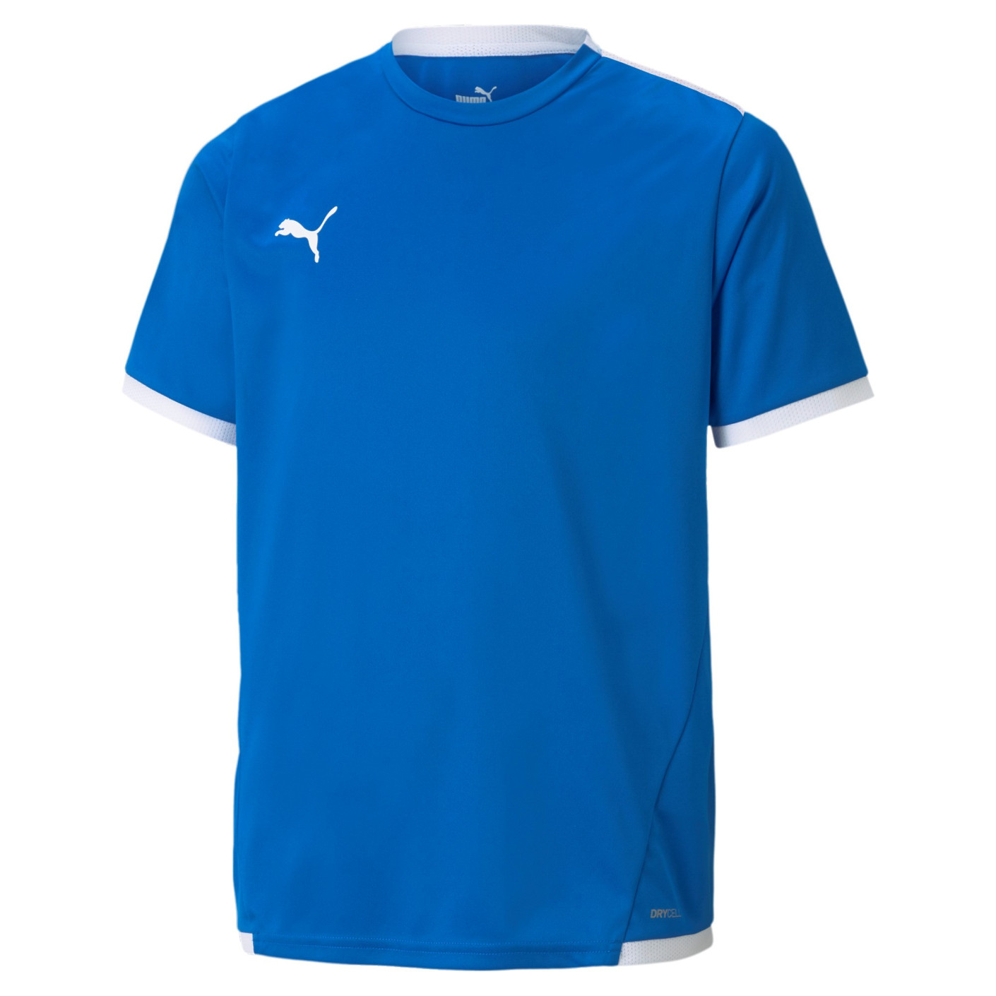 PUMA teamLIGA Trainingsset Kids Blauw Wit