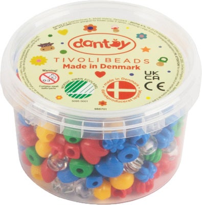 Dantoy Classic Tivoli Perler Small 280 Stk