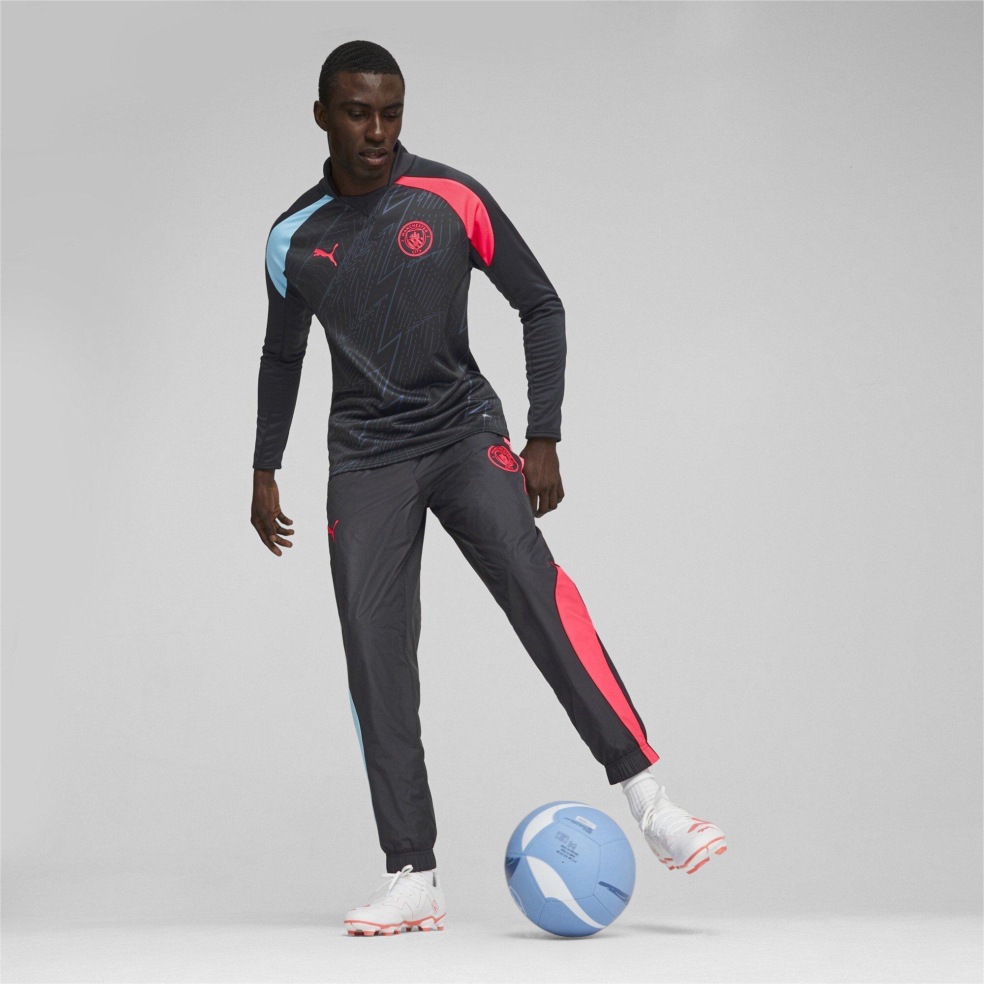 Puma Manchester City Pre Match Tracksuit Bottoms 2023 2024 Adults