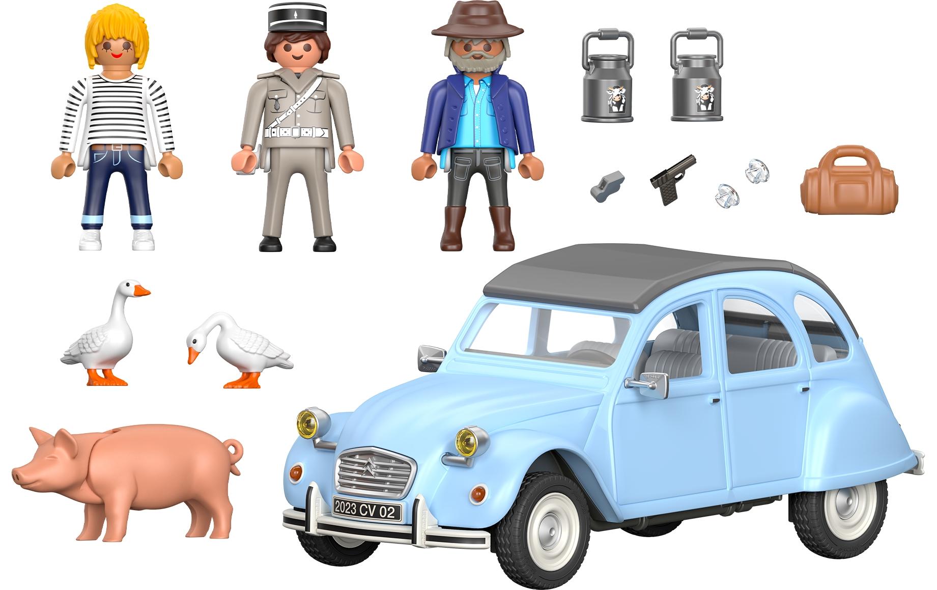 Citroën 2CV 70640Das ikonische Kultauto als Playmobil-Modell mit vielen authentischen Details
