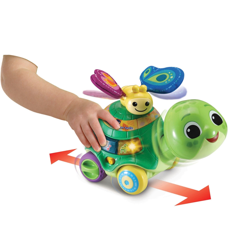 VTech 2-in-1 Push & Discover Schildkröte