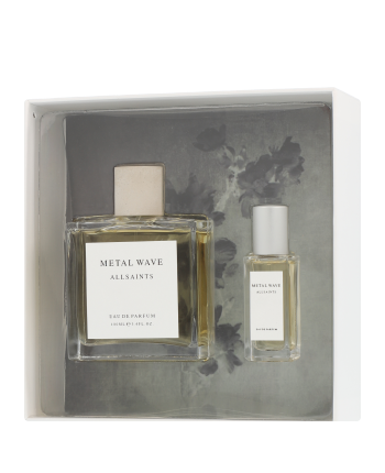 AllSaints Metal Wave Set mit Travel Spray 100ml-15ml