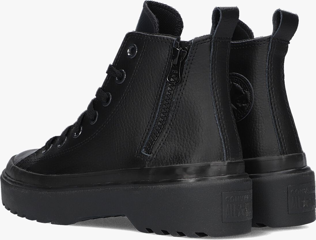 CONVERSE zwarte converse hoge sneaker chuck taylor all star lugged lift platform