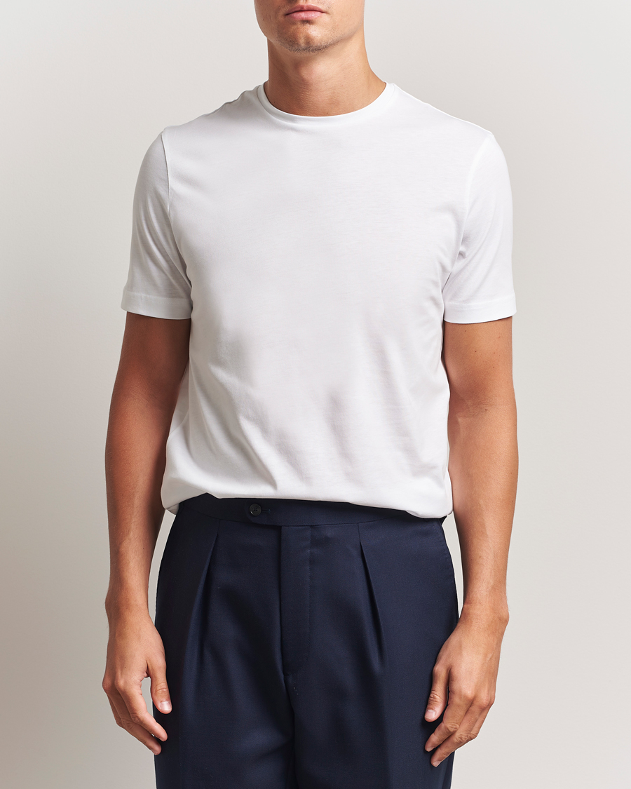 Stenströms Supima Cotton T-Shirt White