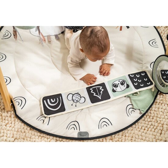 Tapis d'éveil Gymini Luxe   Black & White        de               Tiny Love