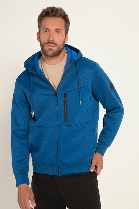 Hoodiejacke, FLEXNAMIC®, Workwear, Scuba, Kapuze, 4 Taschen