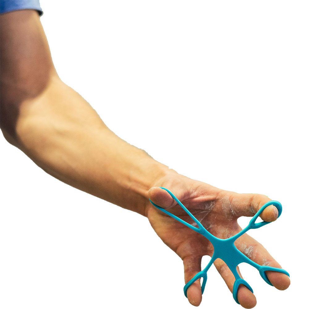 YY Vertical Alien Fingertrainer medium blau
