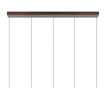 Lucide hanglamp Margary 5x4.2W koper