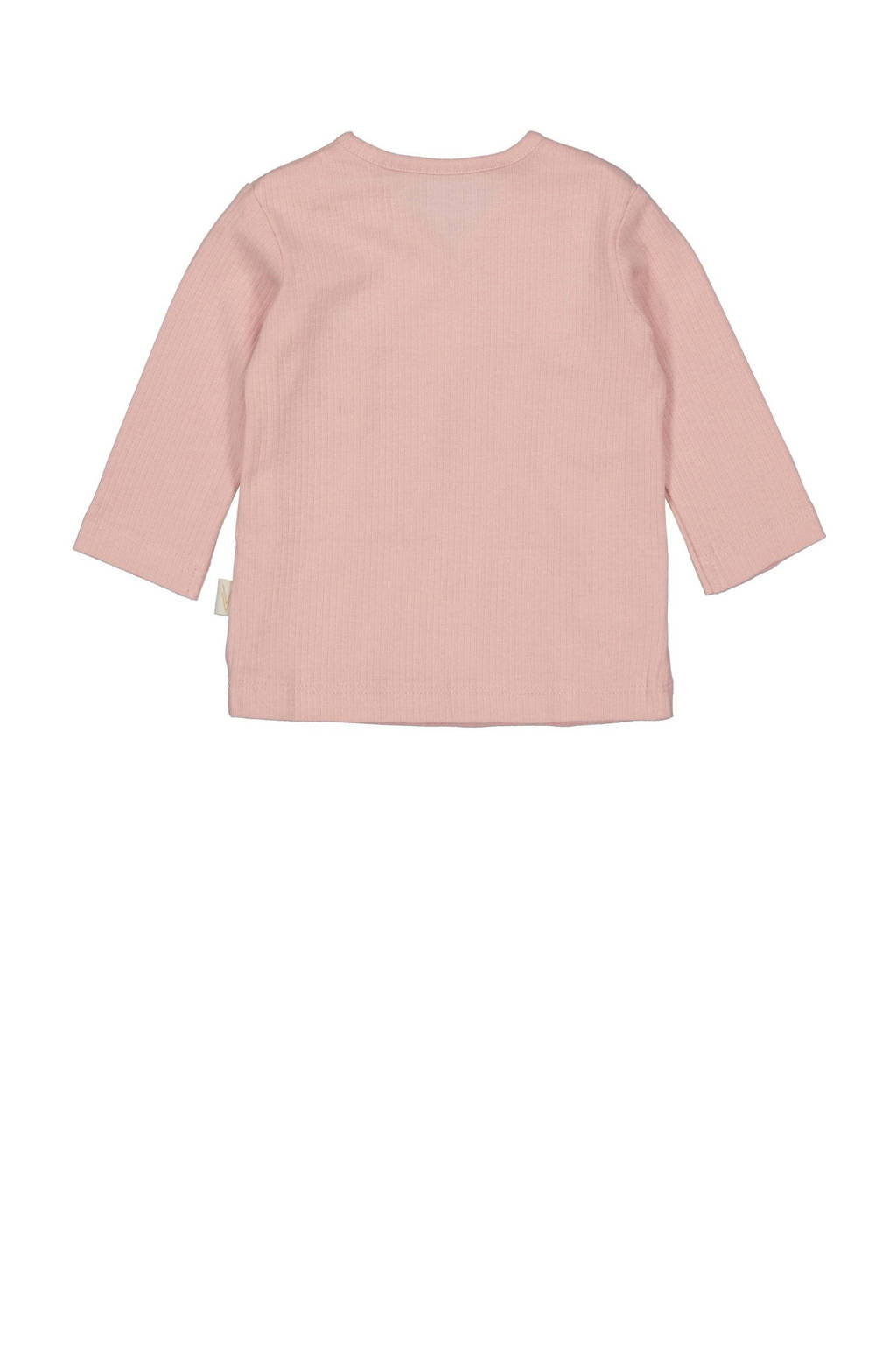 LEVV longsleeve LNOREENNOS met overslag zachtroze