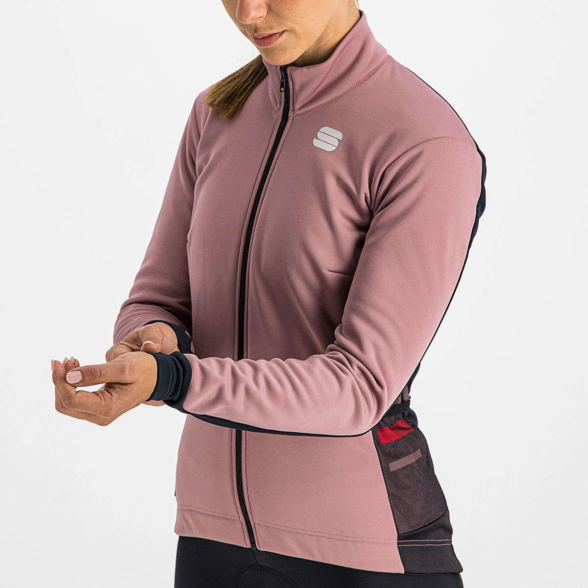 Sportful Neo Softshell Fietsjack Paars/Zwart Dames