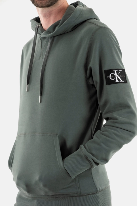 Sweat calvin klein jeans badge psl endless grey