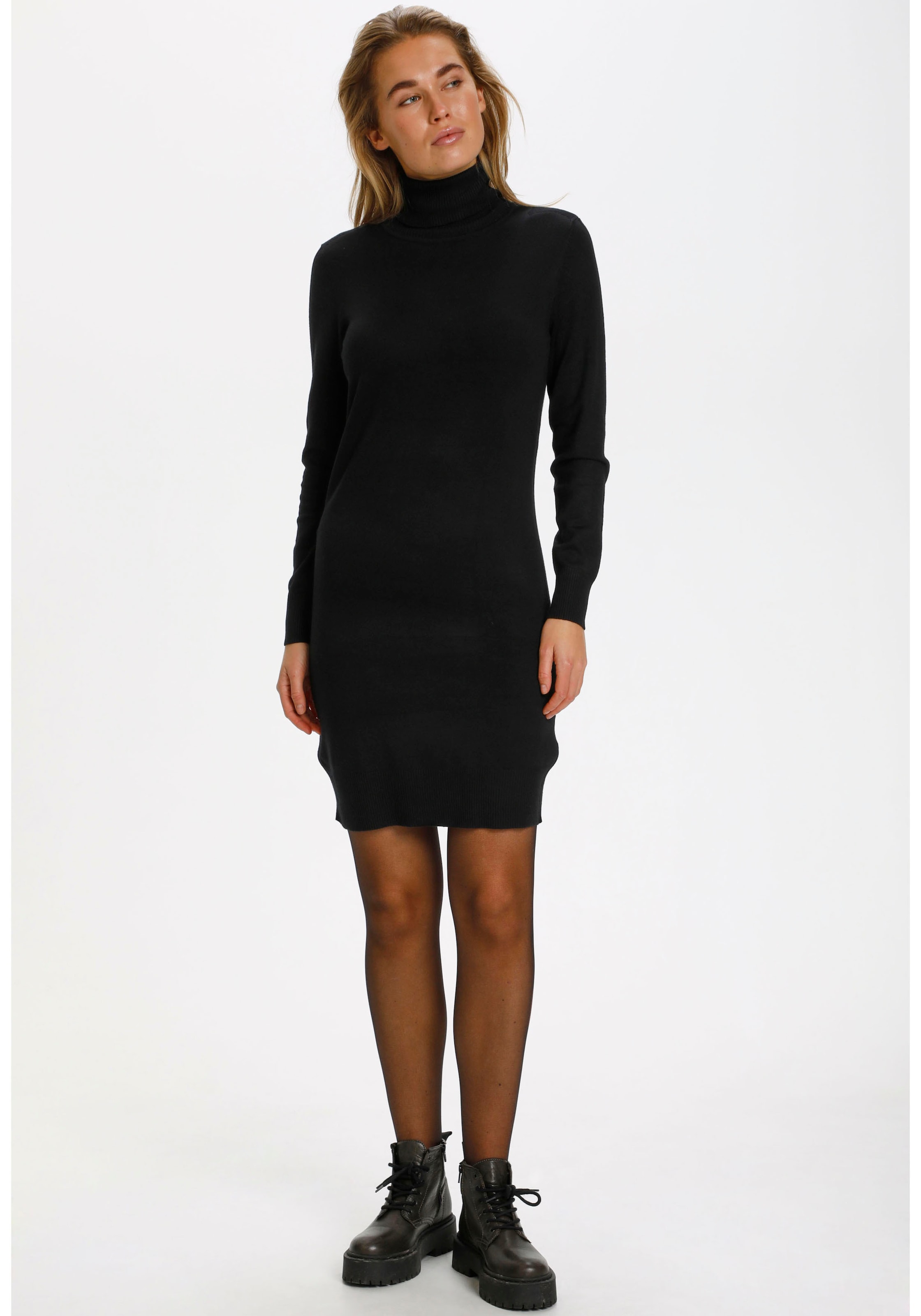 Saint Tropez Strickkleid »MilaSZ U6801« mit Rollkragen