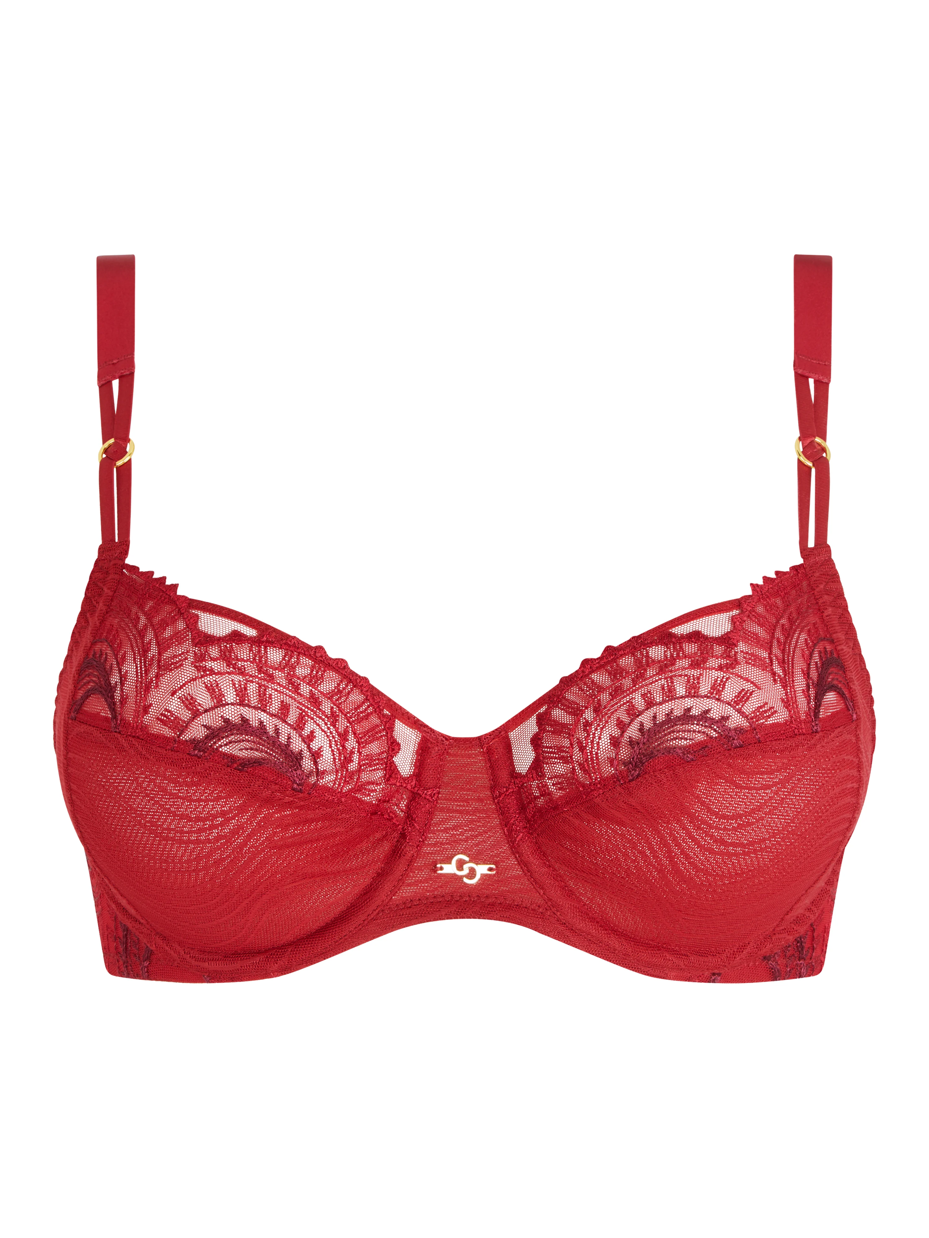 MYSTIC DREAM - Soutien-gorge emboîtant broderie | Rouge