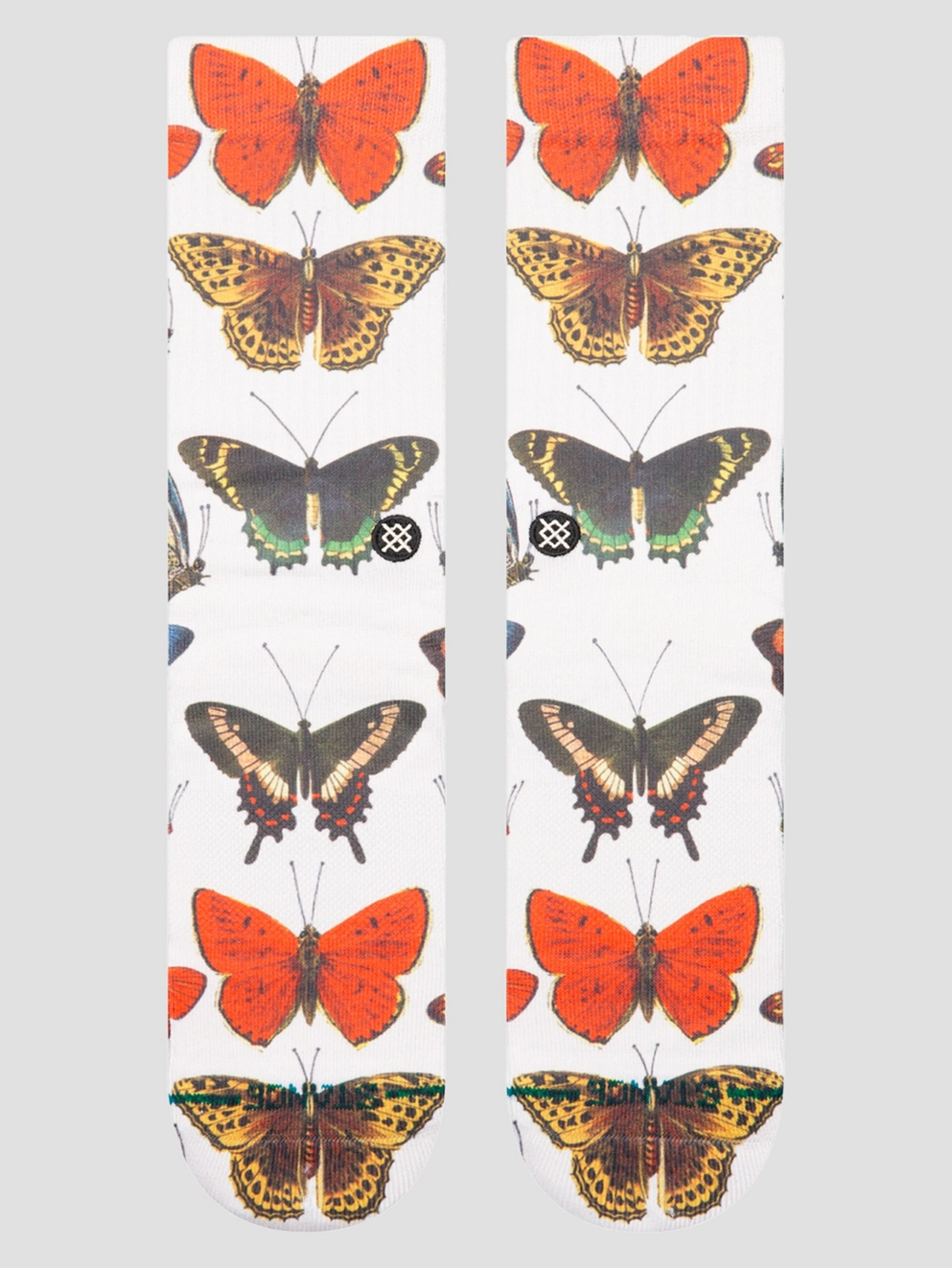 Stance Flutterby Crew Socks canvas