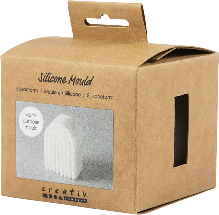 Creativ Company Silikoneform, Bue, H: 8 cm, diam. 4 cm, B: 5,5 cm.