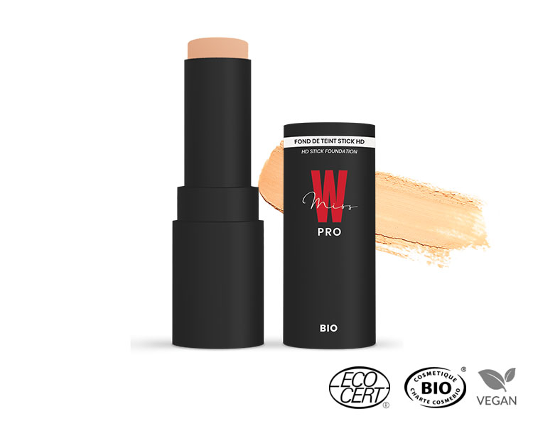 Miss W Pro - Fond de Teint Stick HD BIO, 9g