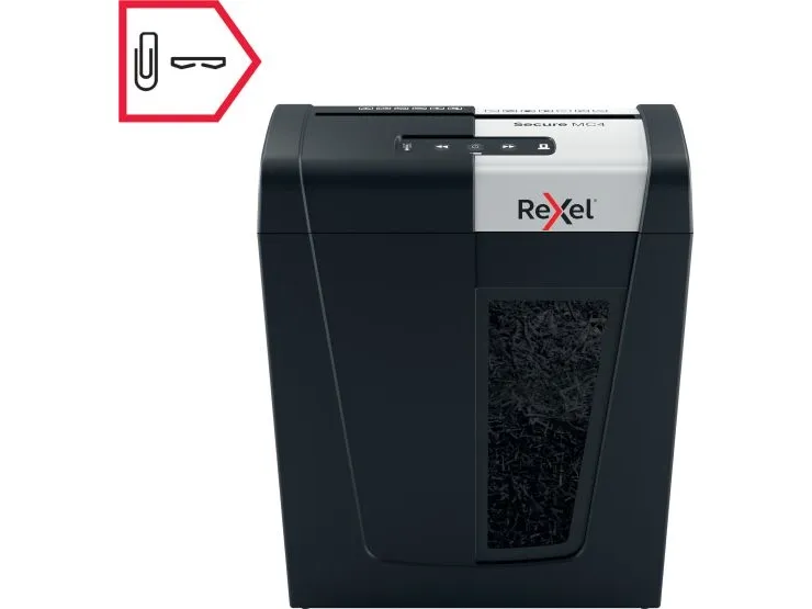 Makulator Rexel Secure MC4 mikromakulering 2x15 mm (P-5)