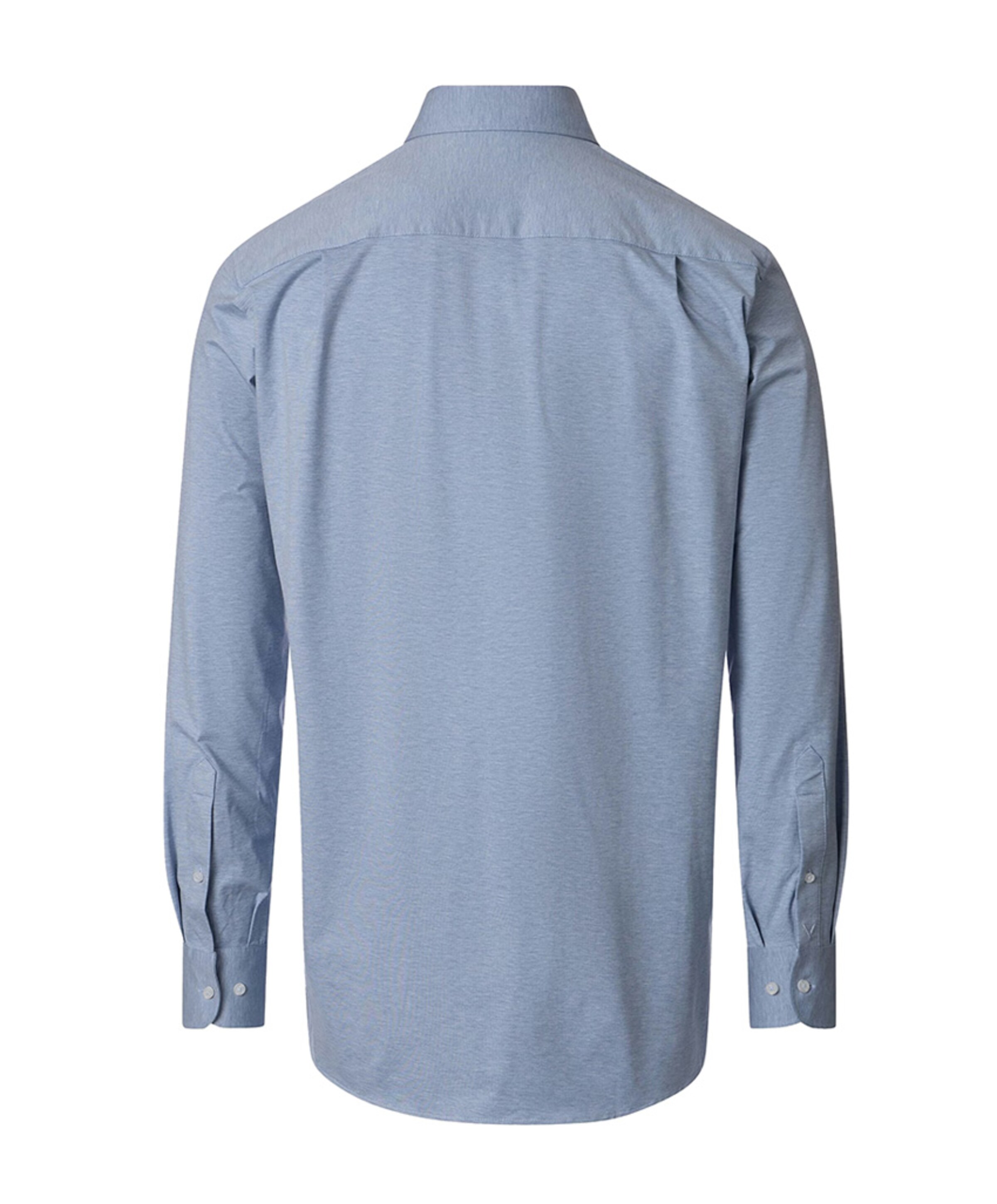 Venti Heren overhemd lange mouw blauw