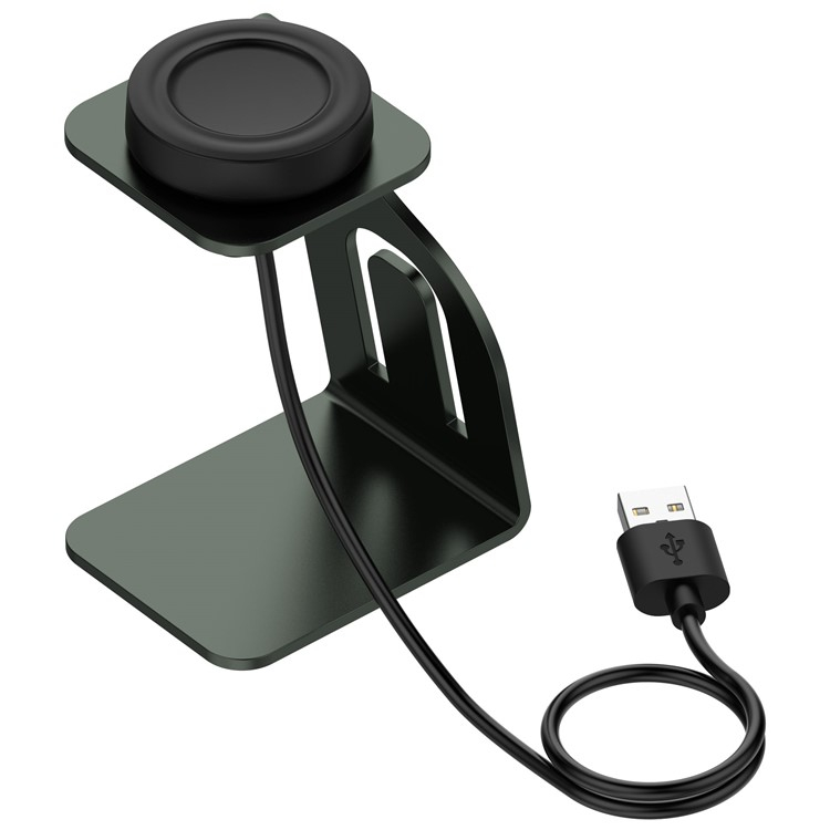 (1.5m) Samsung Galaxy Watch5 USB A Ladekabel Ladegerät Magnetische Dockingstation - Schwarz