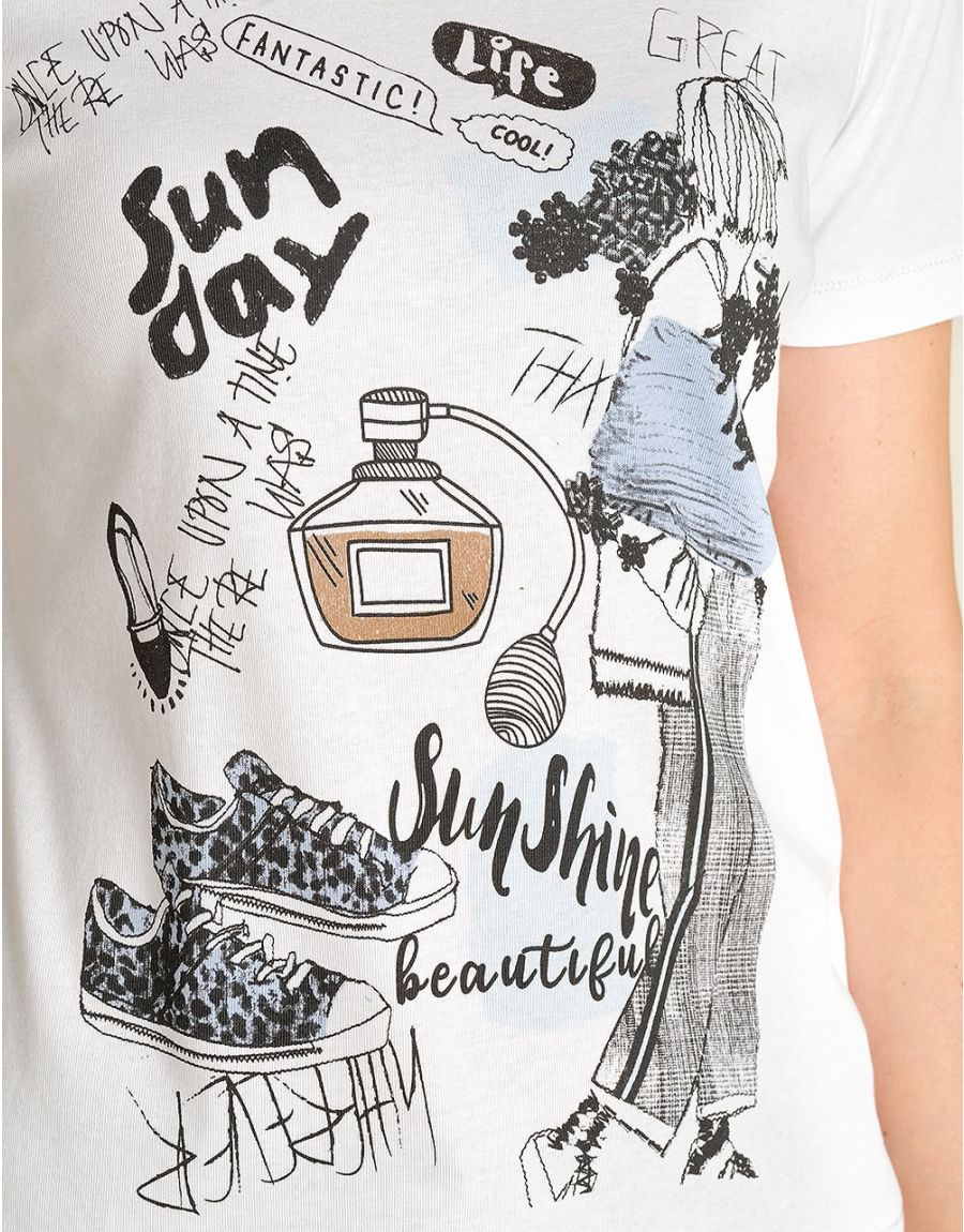 T-shirt blanc coton BIO
