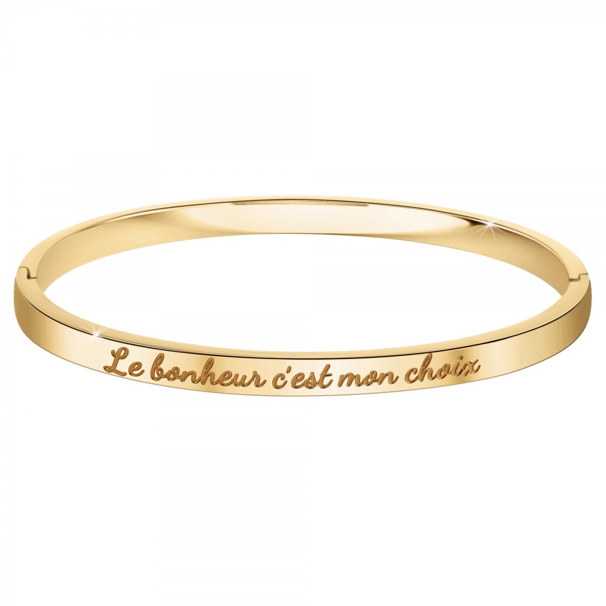 Le bonheur c'est mon choix - Bracelet SC Crystal