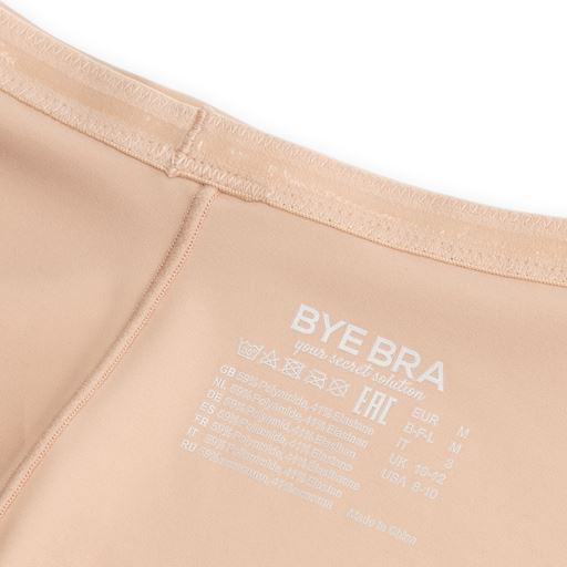 Bye Bra Sculpting Mid Waist Brief, Beige, XL