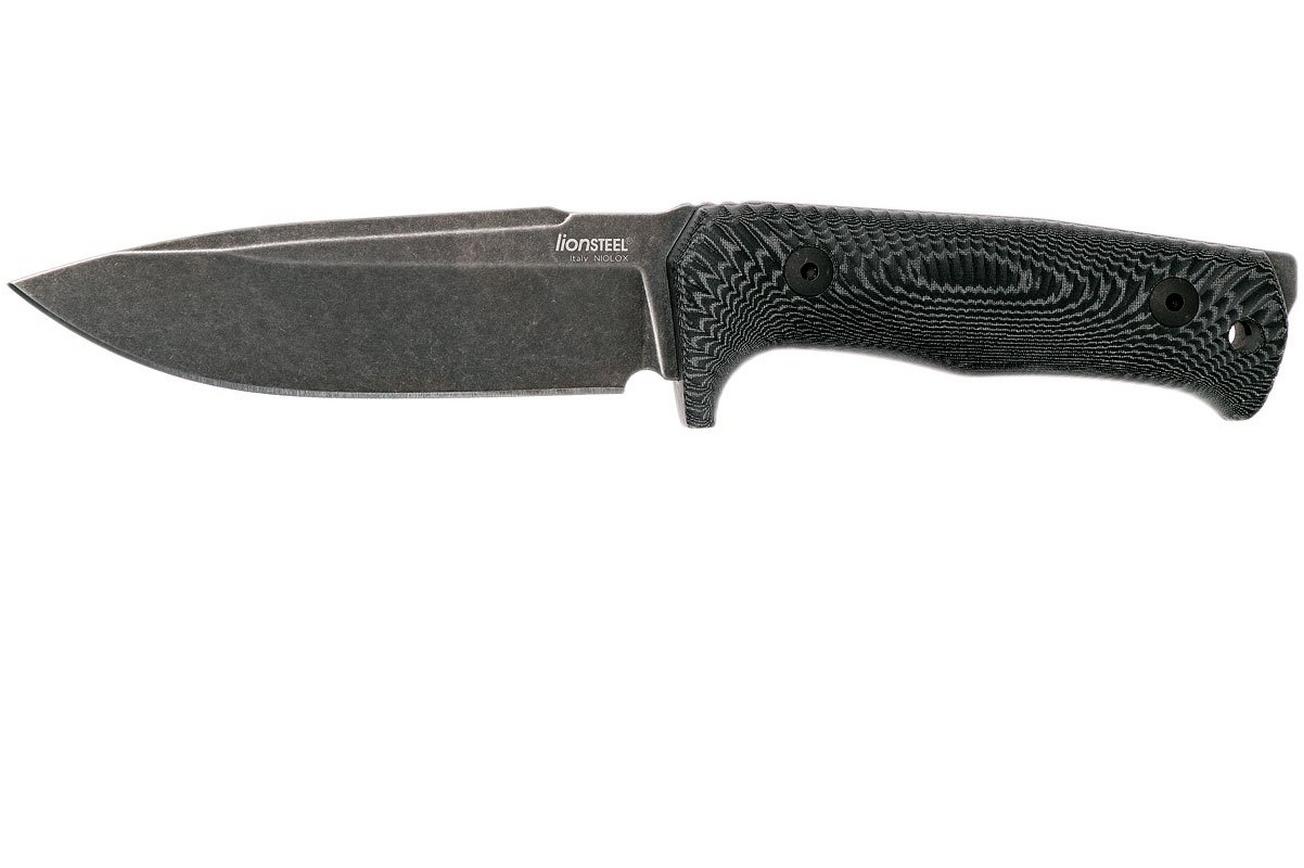 LionSteel T5, Black vaststaand mes