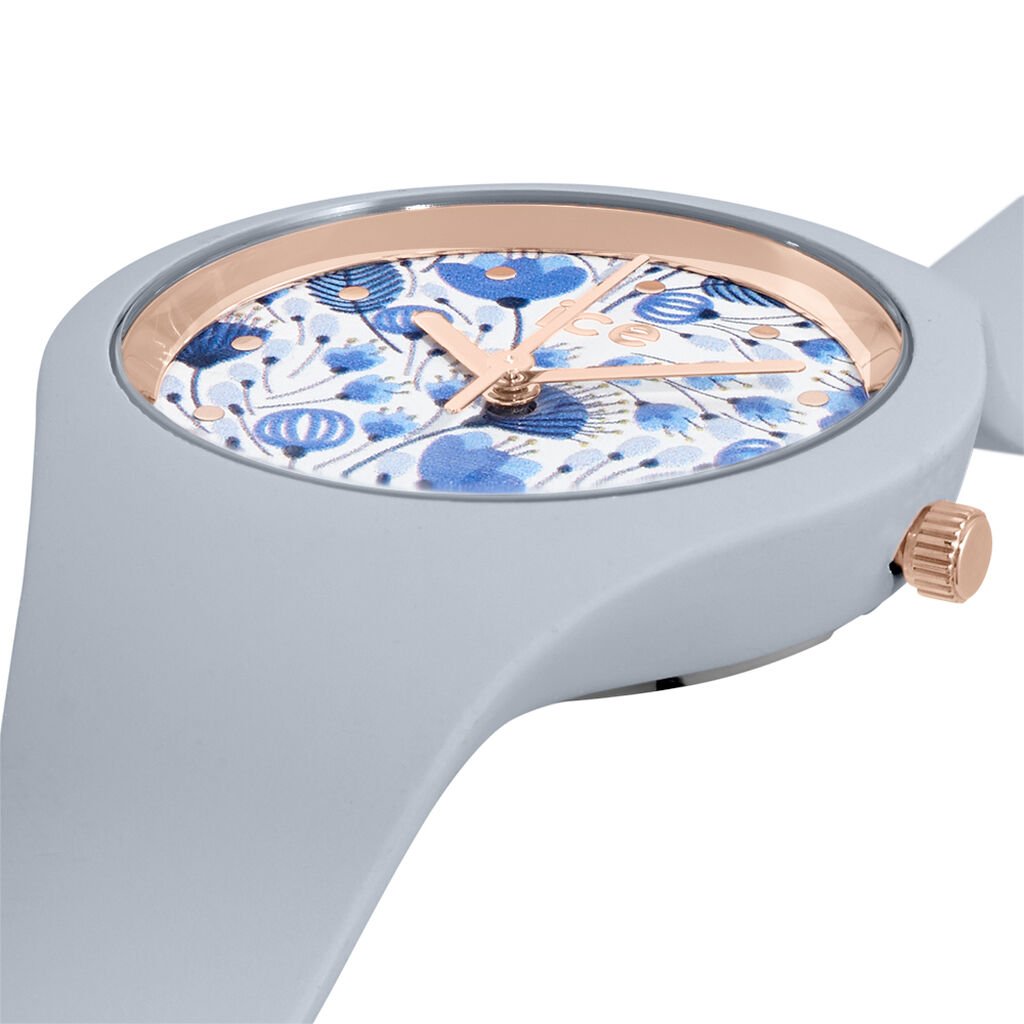 Montre Ice Watch Flower Bleu
