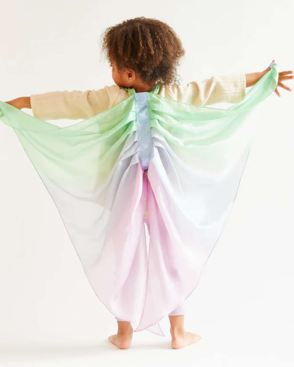 Fe Vinger til kostyme og rollelek – 100% silke | Fairy Wings