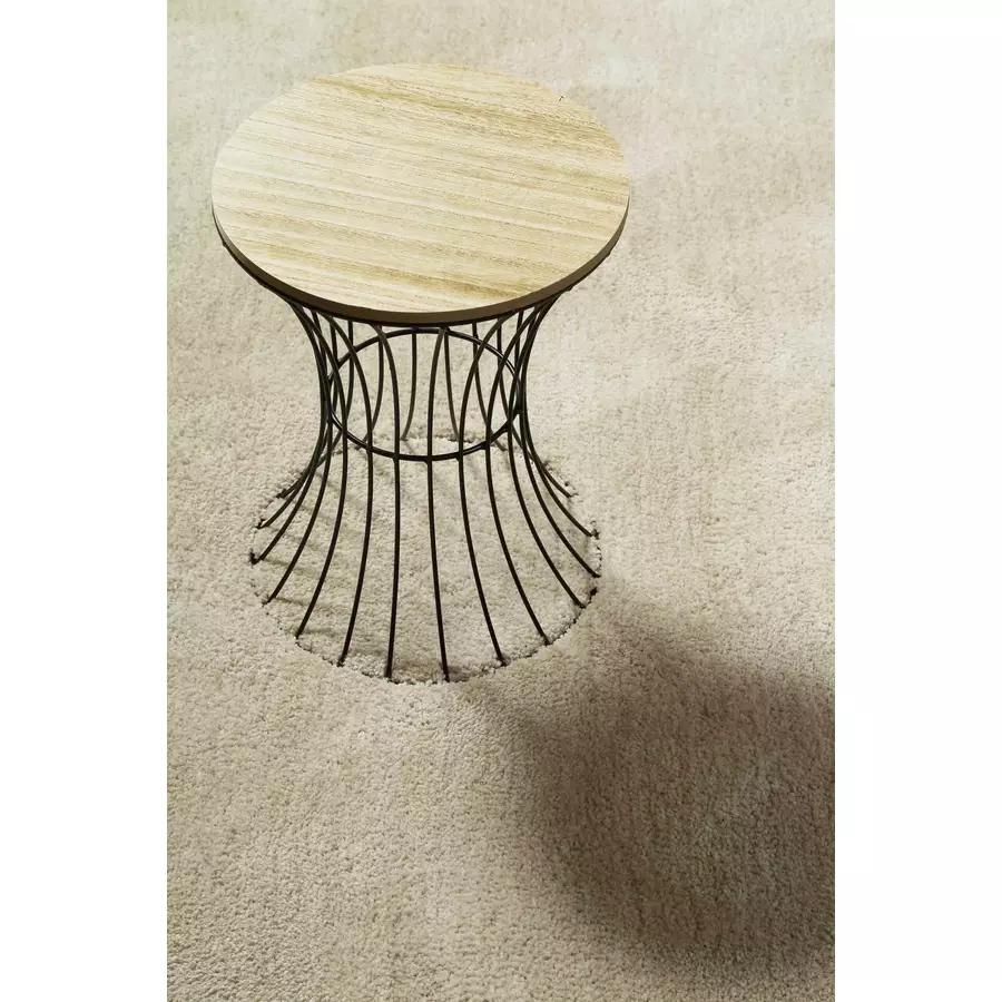 Homie Living Hochflorteppich Pisa creme beige
