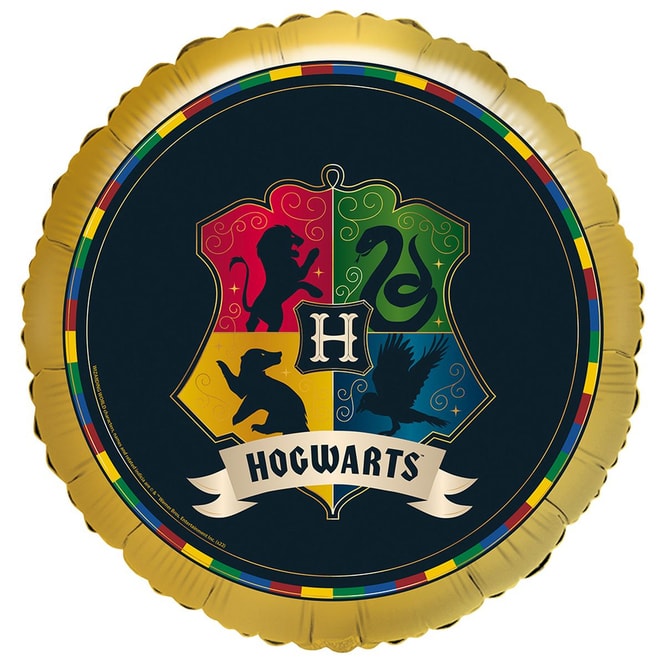 Harry Potter - Folienballon Hogwarts - rund - Ø ca. 45 cm