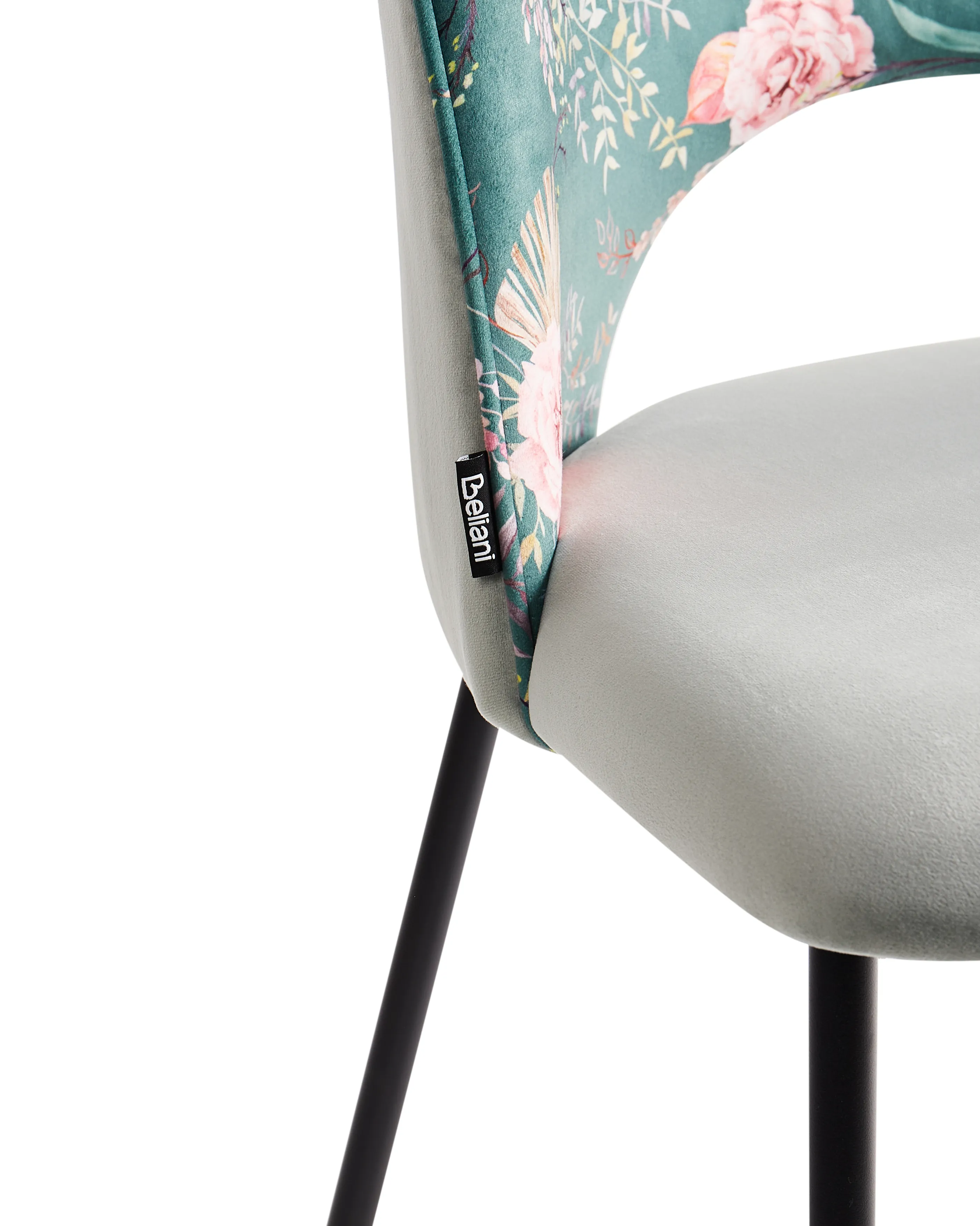 Set van 2 eetkamerstoelen COVELO Fluweel Mintgroen