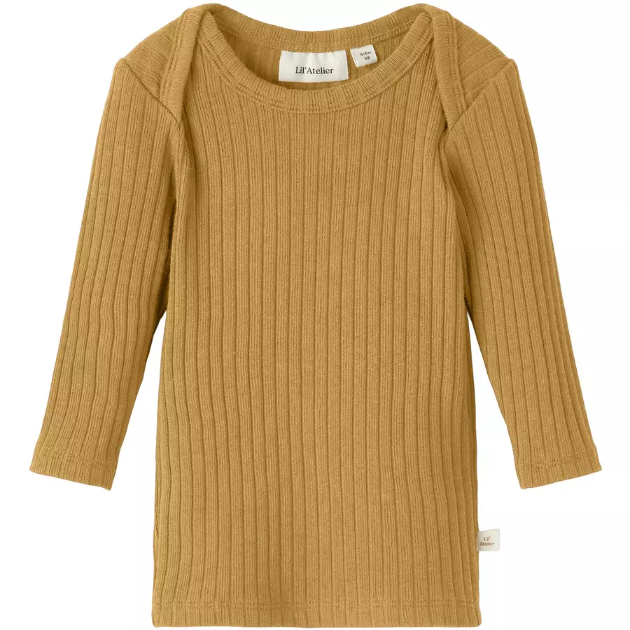 Lil'Atelier Langarmshirt Nbnikar Honey Mustard