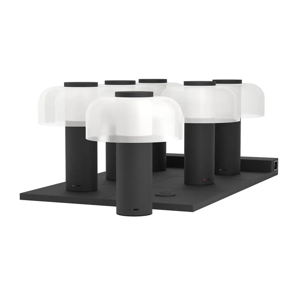 EGLO Ponente Tafellamp - LED - 20 cm - Zwart/Wit