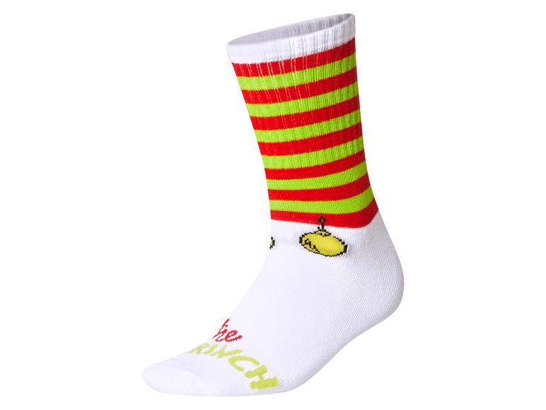 3 Paar kerstsokken The Grinch