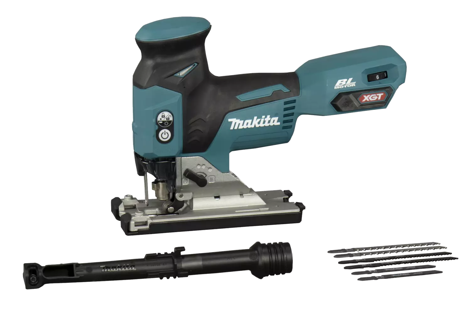 Makita JV001GZ XGT 40V Max Li-ion accu decoupeerzaag Body - Ergonomische greep