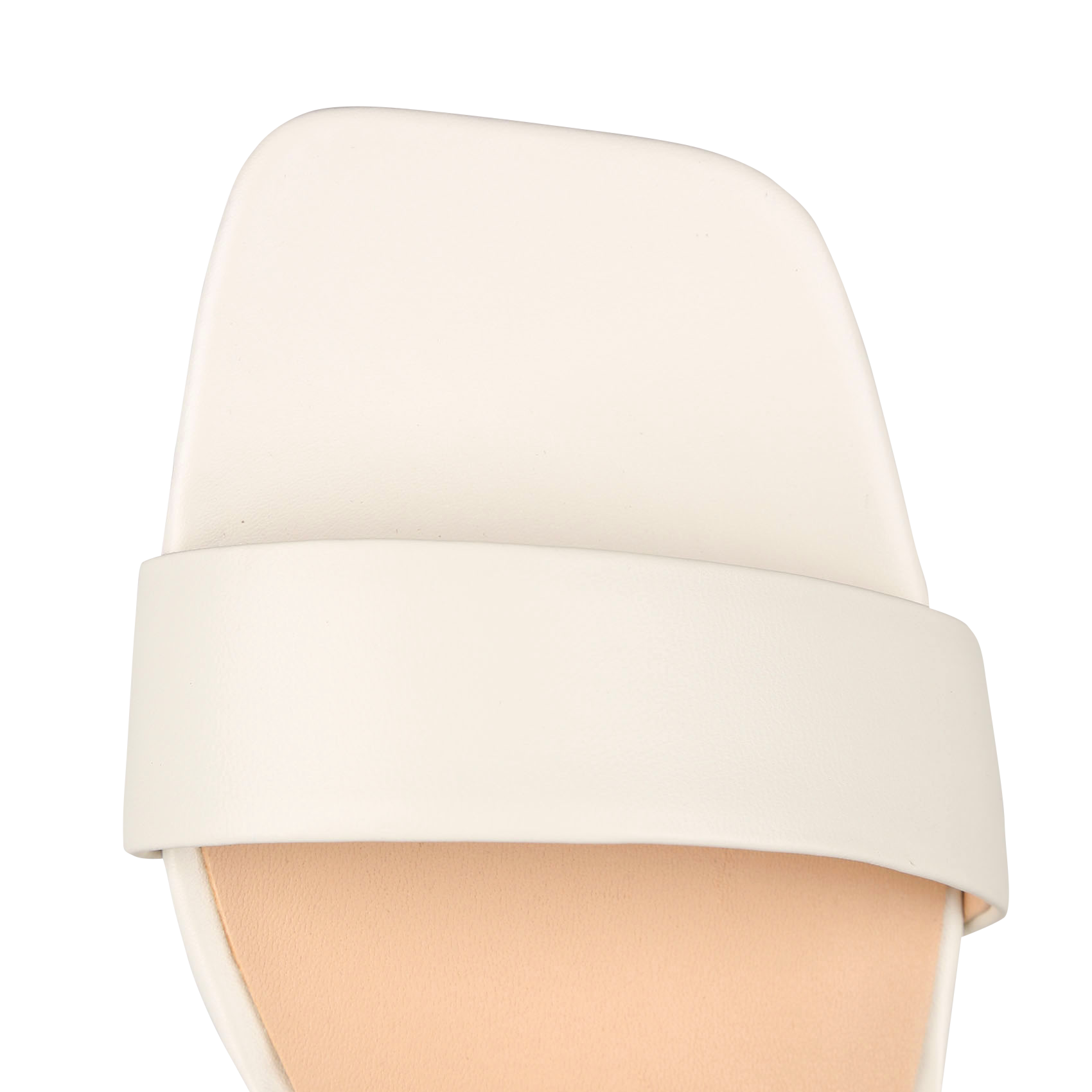 SEREN25 STRAP - Sandales hautes à talons en cuir| Blanc