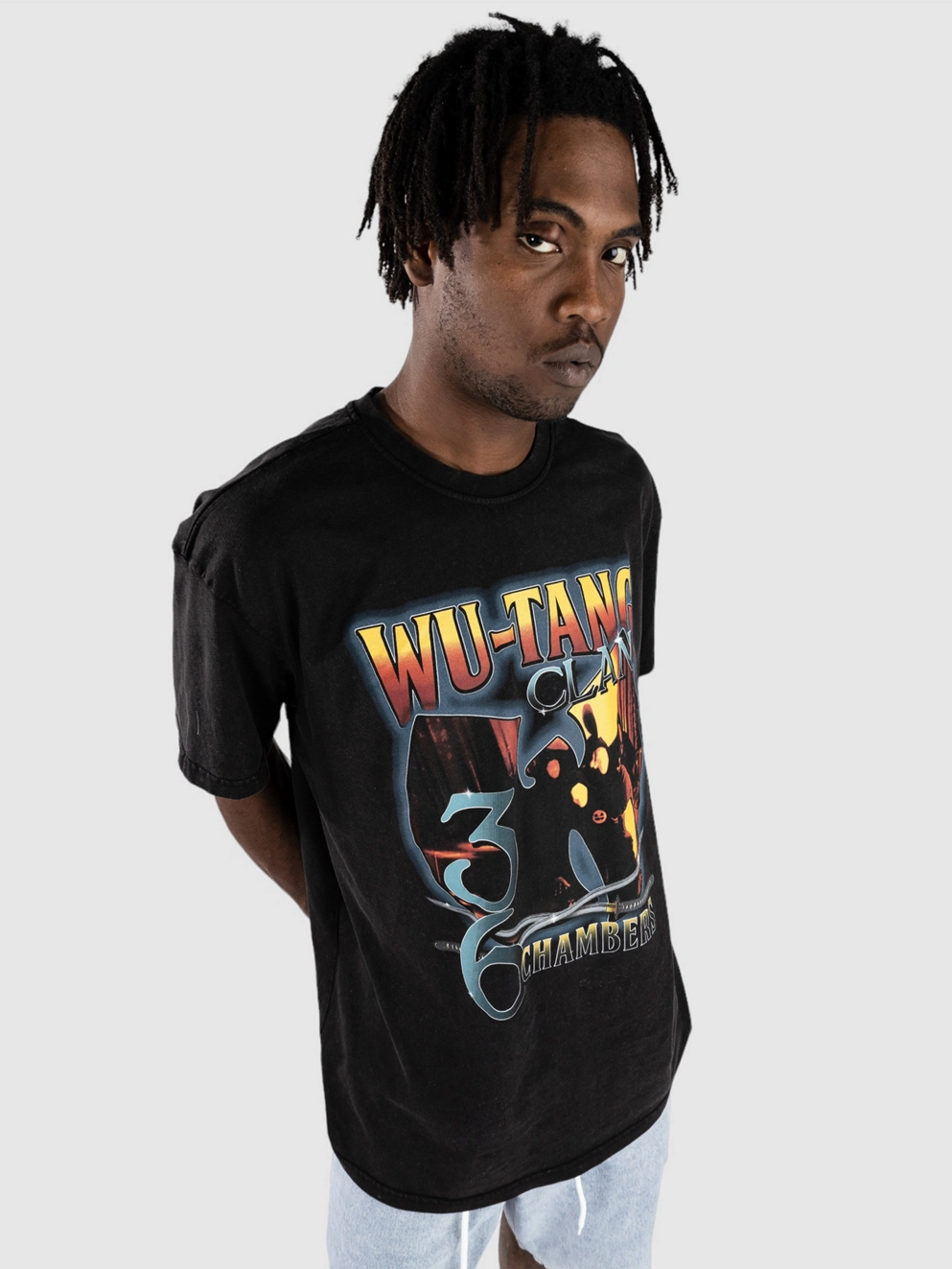 Wu Tang 36 Chambers Acid Was T-Shirt black
