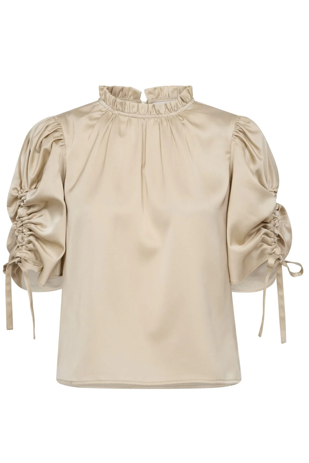 Co´Couture Adnacc Puff Ss Blouse 35690 199 bone
