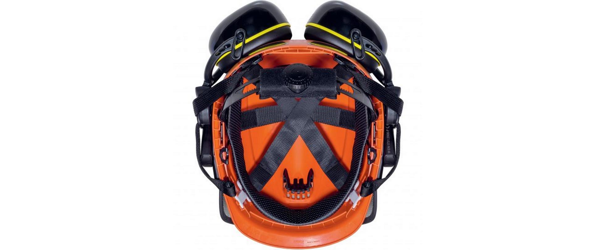 Schutzhelm Pheos Forestry, Orange<br>Forsthelm Komplettset