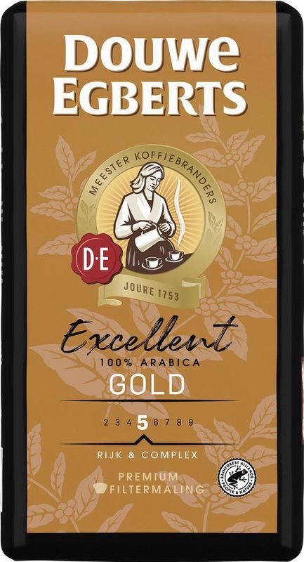 Douwe Egberts Excellent Gold Aroma Variaties Filterkoffie - Intensiteit 5/9 - 6 x 500 gram