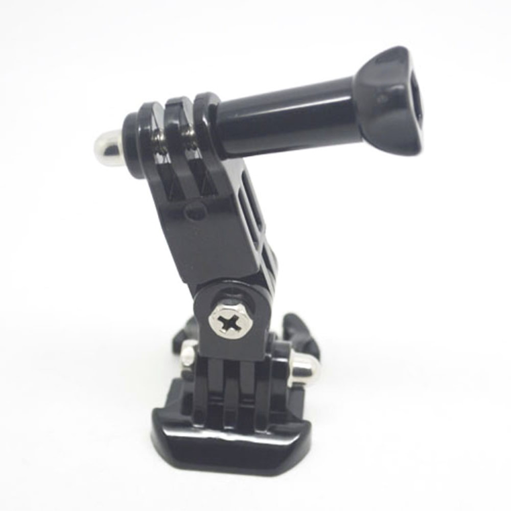 GoPro 3-Achsen Schwenkbar Stativ Mount Adapter Halterung - Schwarz