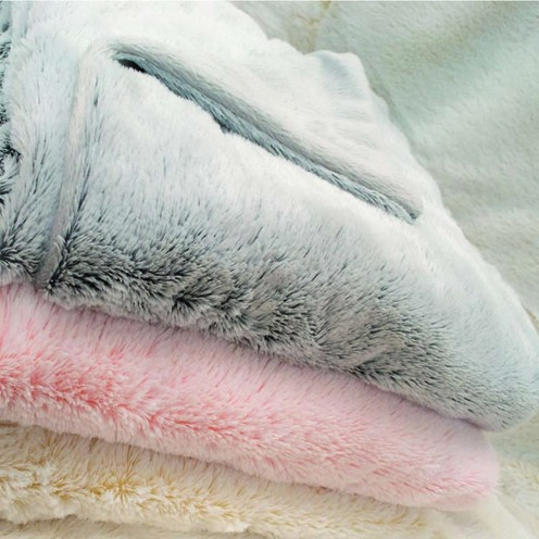 Couverture snow doublée microdoux Souris - DOMIVA