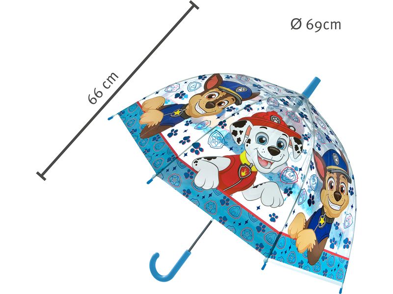 Undercover Regenschirm Paw Patrol Klassischer Schirm für Kinder