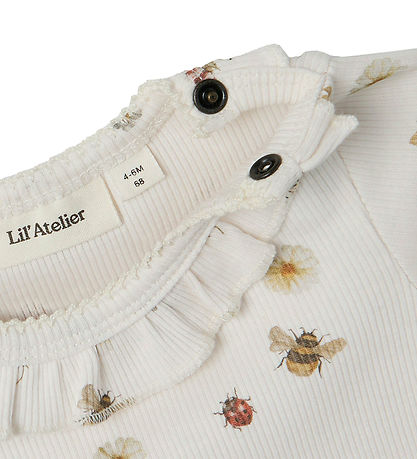 Lil' Atelier Body l/æ - NbfLavo - Rib - Coconut Milk