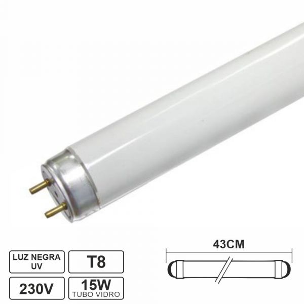 EDM Tubo Fluorescente t8 15w (luz Actínica) Mata Insetos
